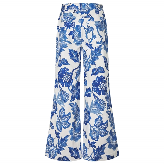 Dea Kudibal LuccaDEA Flared Bukser, Bloom Midnight 